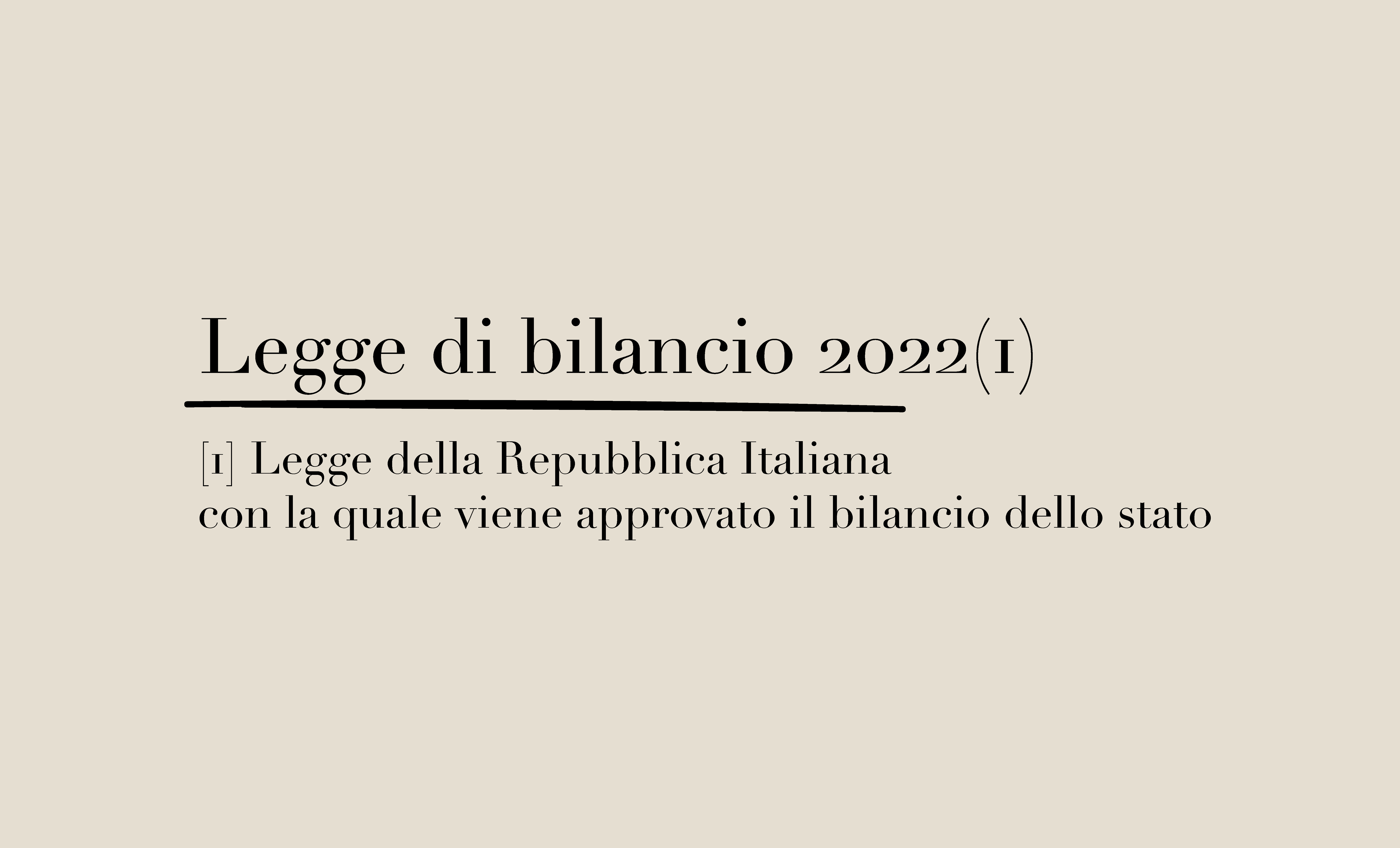 LEGGE DI BILANCIO 2022 Negretti Commercialisti Bergamo
