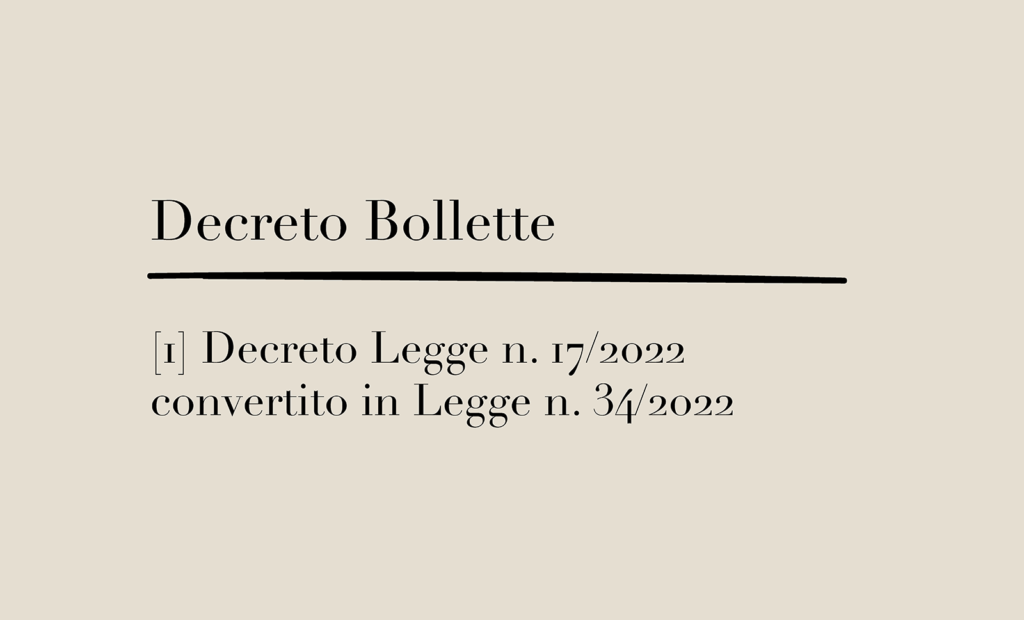 Decreto bollette: la conversione in legge